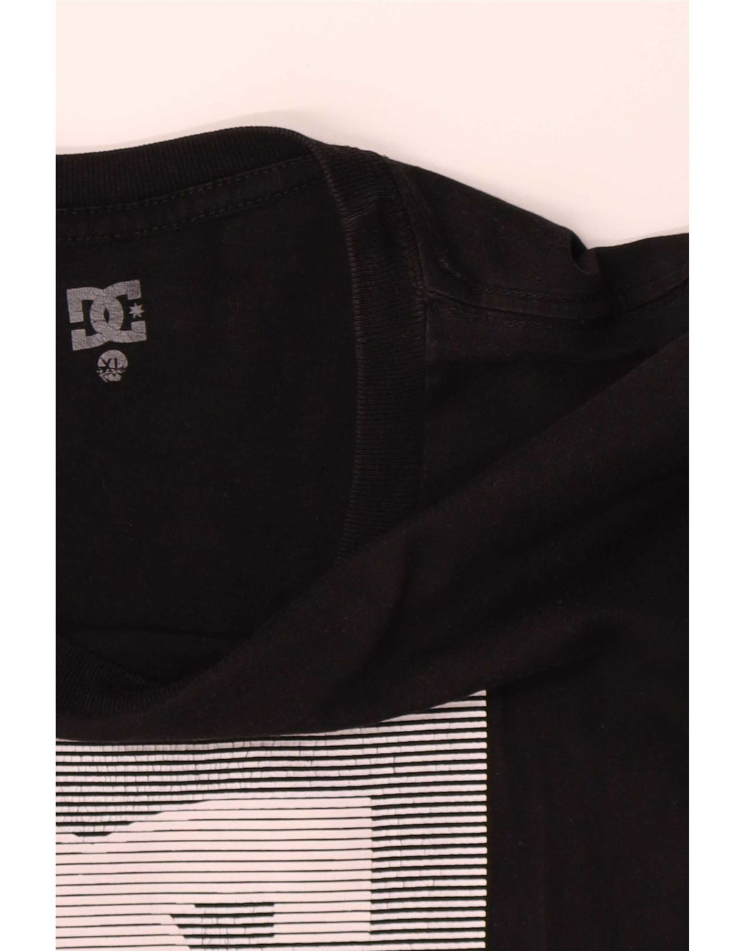 Tricou grafic pentru bărbați DC Top XL bumbac negru