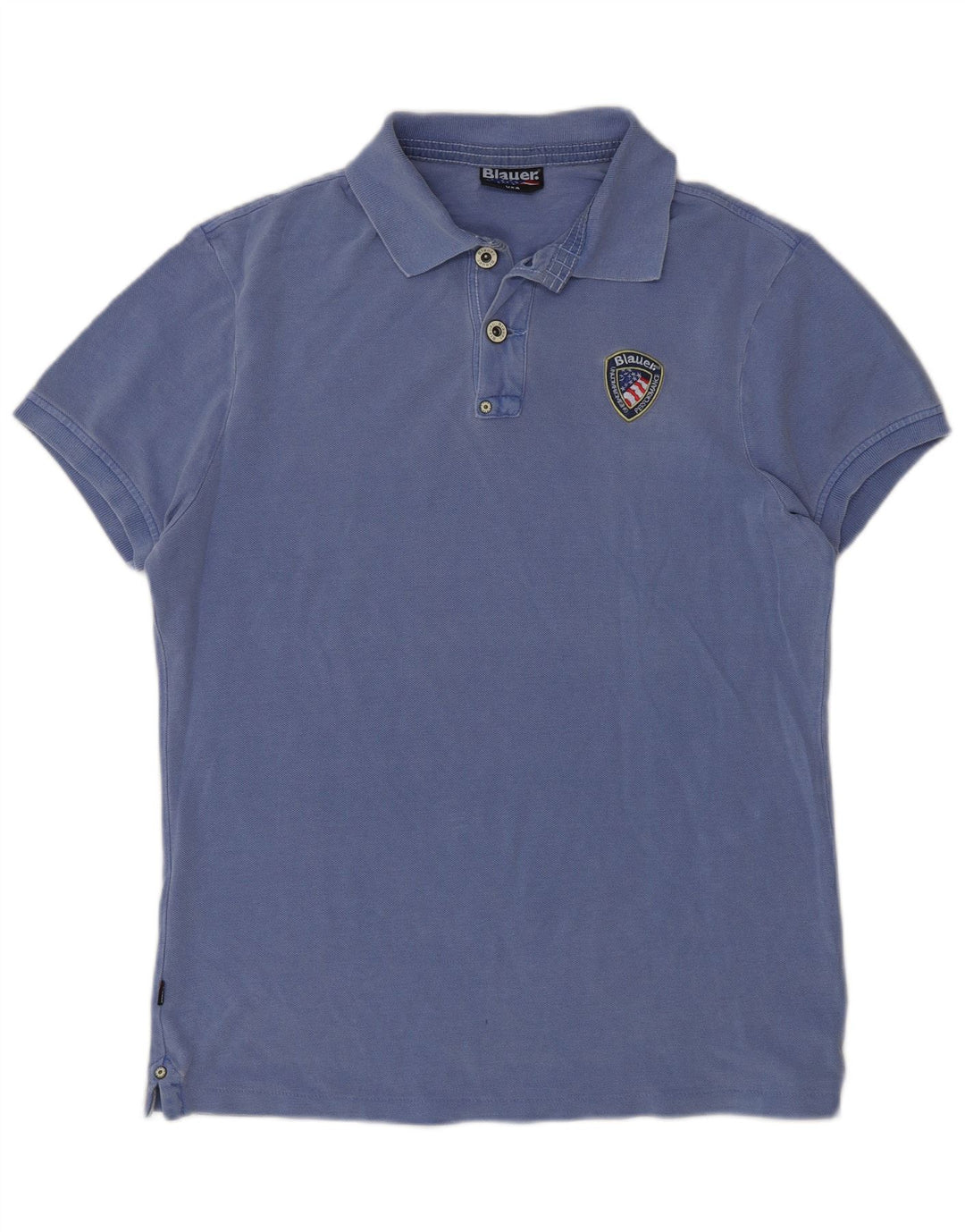 Tricou polo Blauer pentru bărbați, mare, albastru, bumbac