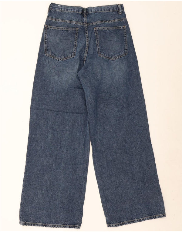 Blugi Zara Femei cu picioare late EU 38 Mici L28 L31 Albastru