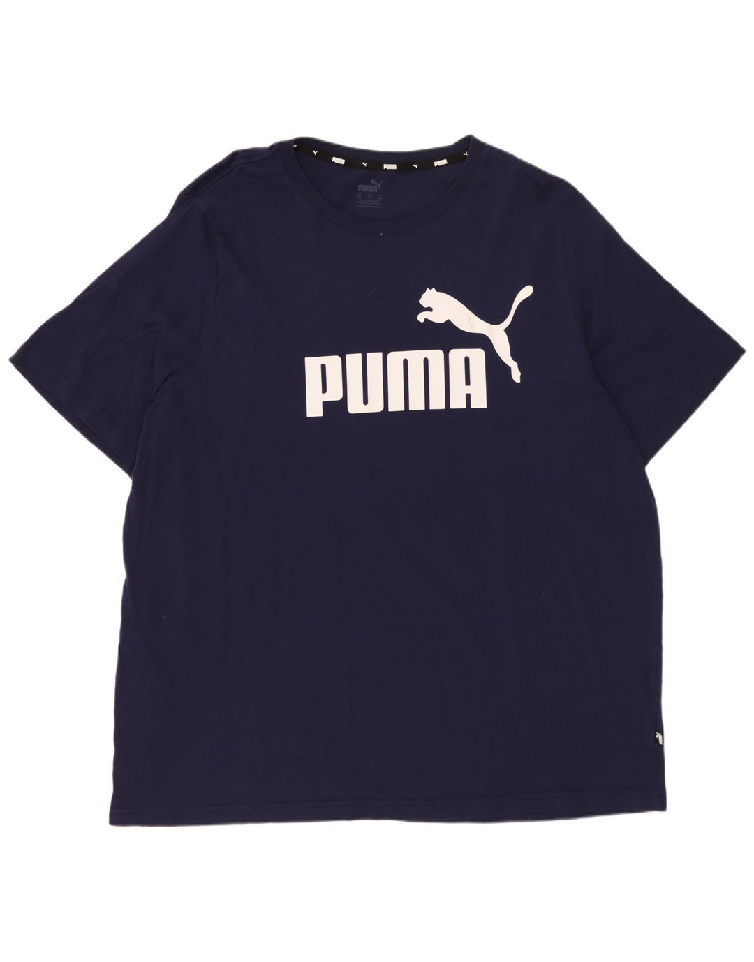 Tricou grafic PUMA pentru bărbați Top 2XL bleumarin