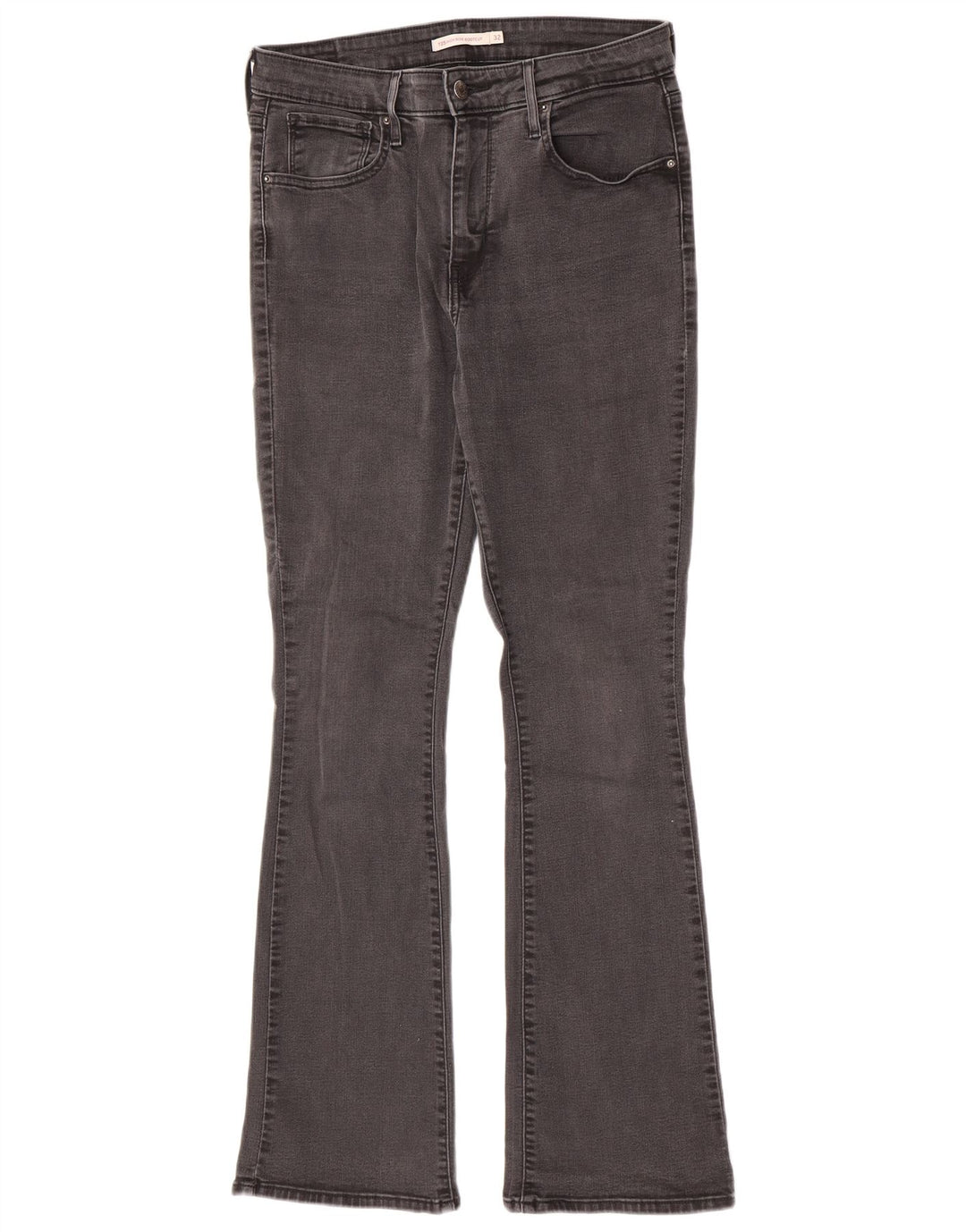 Blugi Levi's 725, cu talie înaltă, pentru femei, L32 L32, bumbac gri