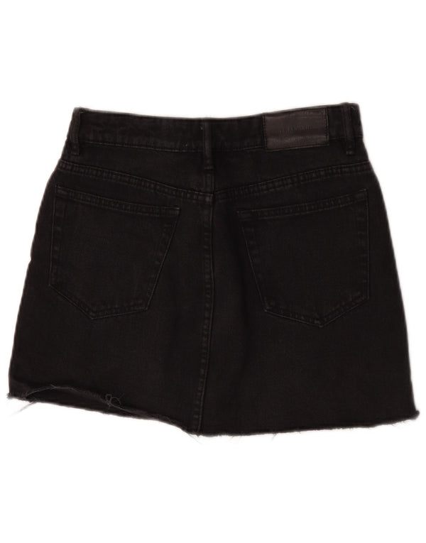 Fusta Denim Trafaluc Femei Small W26 Black