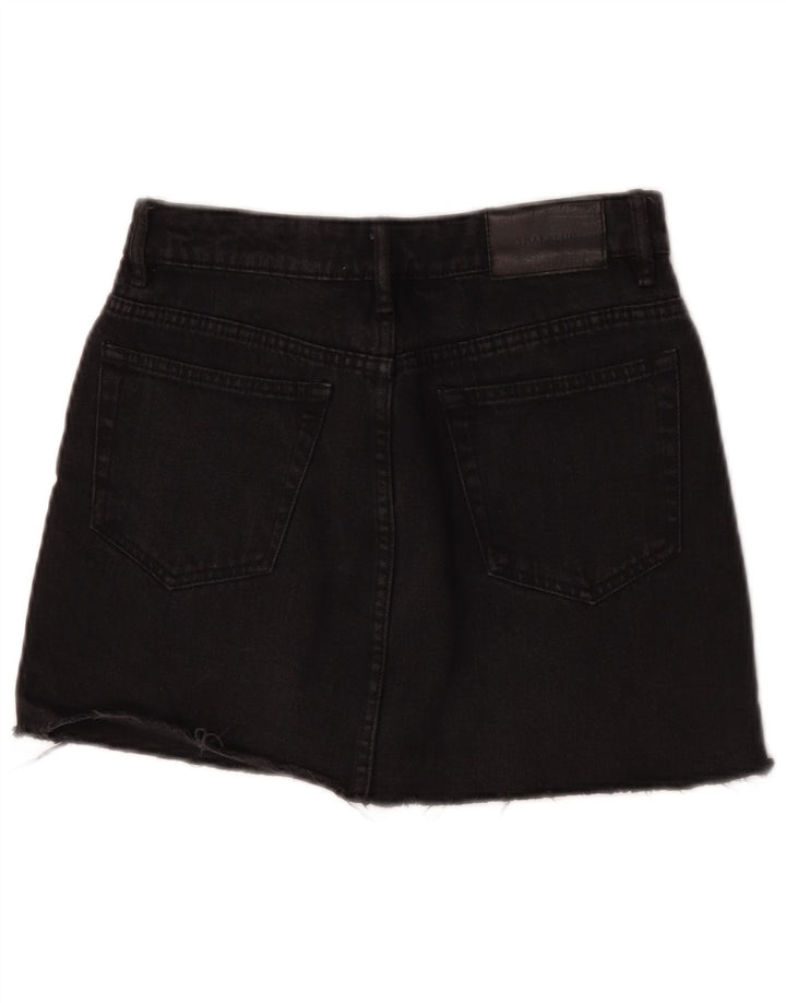 Fusta Denim Trafaluc Femei Small W26 Black