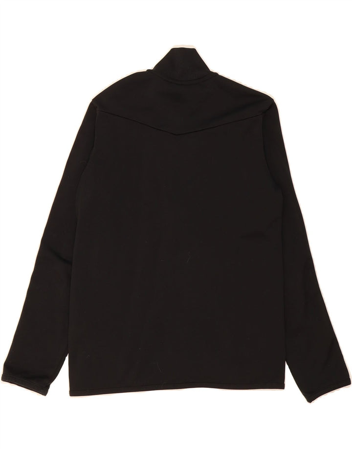 ADIDAS Boys Tracksuit Top Jacket 11-12 Years Black Polyester Vintage Adidas and Second-Hand Adidas from Messina Hembry 