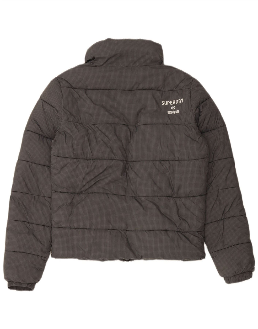 Jachetă căptușită pentru bărbați SUPERDRY UK 36 Small Gri Nylon
