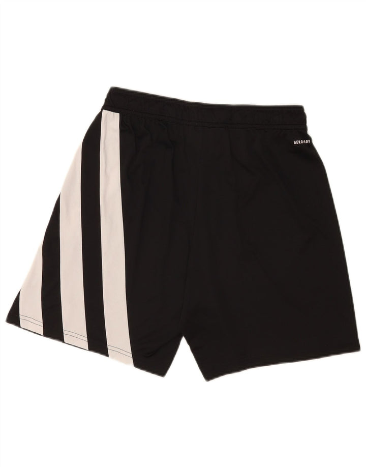 Pantaloni scurți sport grafic Adidas pentru bărbați, medii, poliester, negru