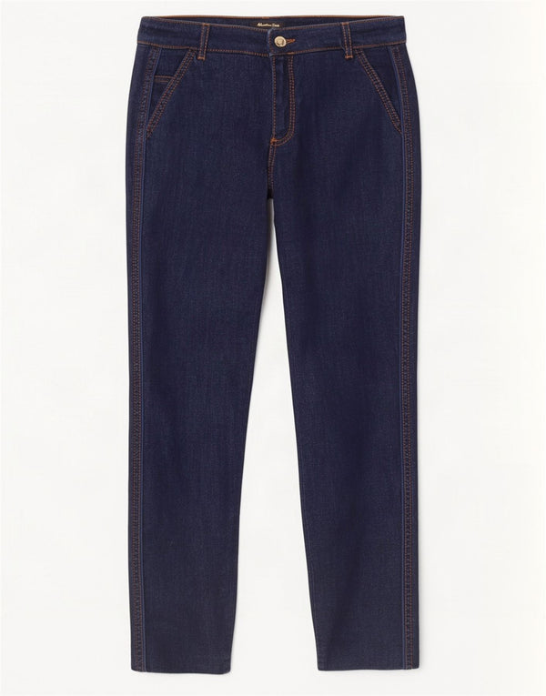 Massimo Dutti blugi skinny pentru femei EU 36 XS W26 L30 bleumarin bumbac