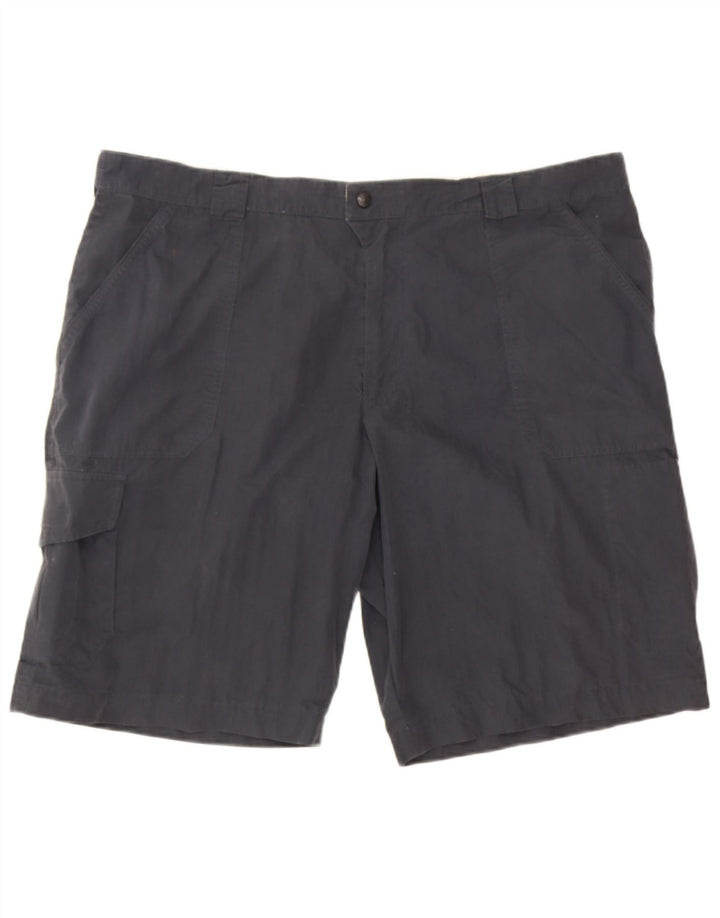 Pantaloni scurți cargo pentru bărbați Marks & Spencer W42 2XL bumbac bleumarin