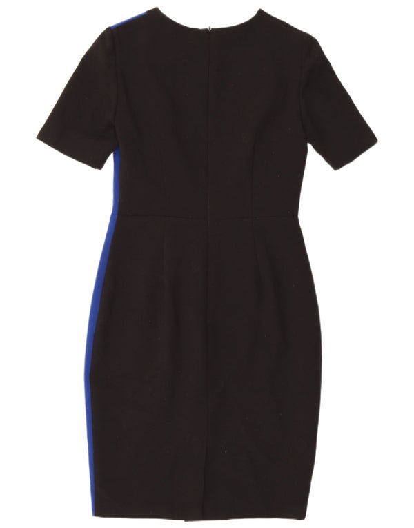 Rochie teacă pentru femei Marks & Spencer UK 8, negru, poliester color bloc