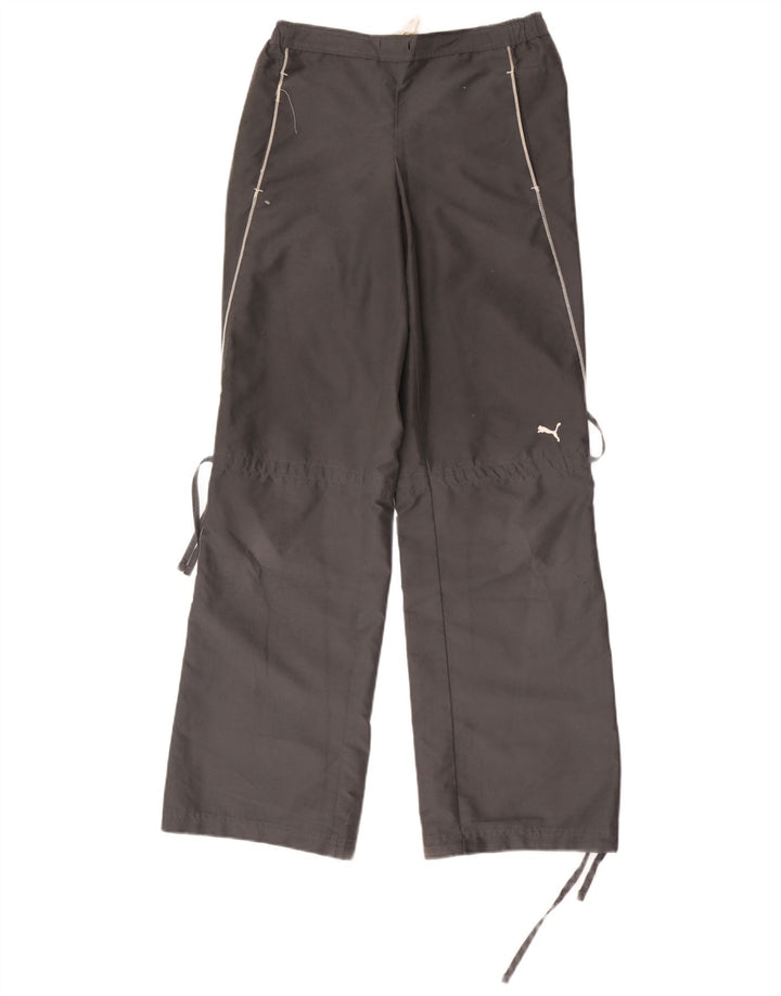Pantaloni de trening Puma pentru femei UK 10 Small Gri Poliester