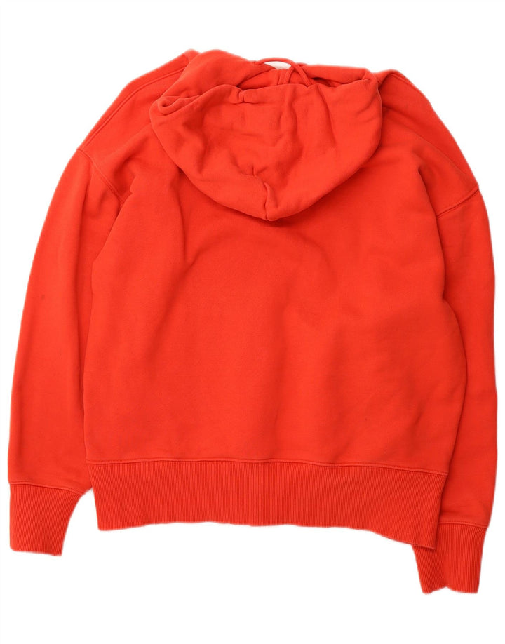 TOMMY HILFIGER Mens Hoodie Jumper Medium Red Cotton