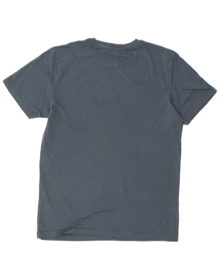 JACK & JONES Tricou grafic pentru bărbați Top mediu din bumbac bleumarin