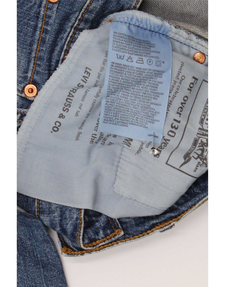 Blugi Levi's 525 Bootcut W33 L34 Bumbac albastru