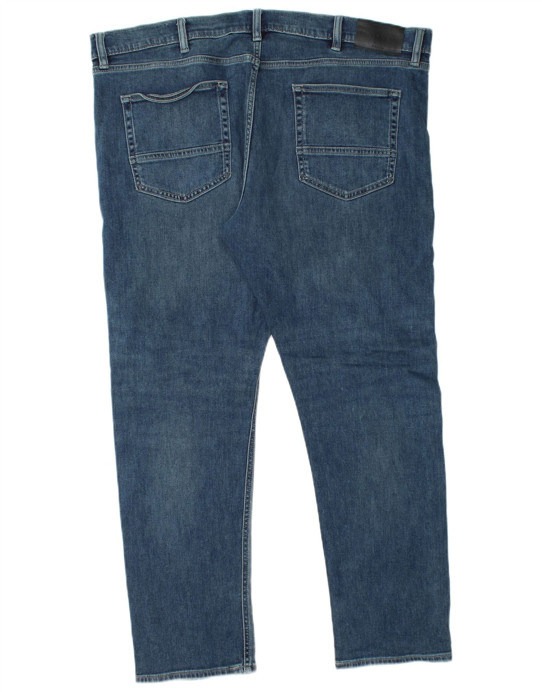 Blugi slim pentru bărbați Marks & Spencer W42 L29 Bumbac albastru