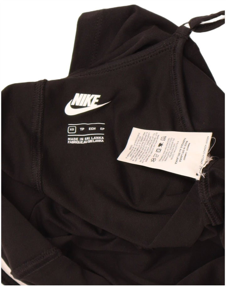 Combi fără mâneci pentru femei Nike UK 4 XS bumbac negru