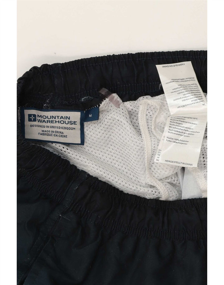Mountain Warehouse Pantaloni scurți de baie pentru bărbați, albastru mediu, poliester color bloc