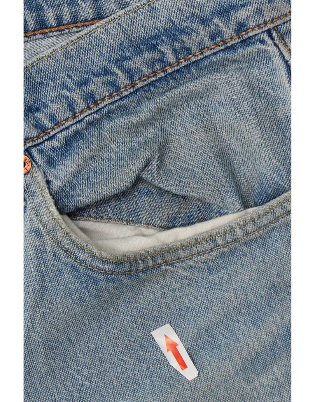 Blugi slim pentru bărbați Levi's Distressed W36 L34 Bumbac albastru