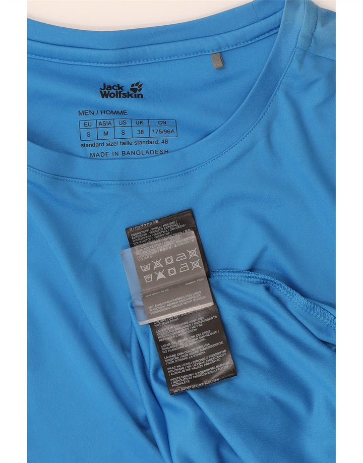 Tricou Jack Wolfskin pentru bărbați Top UK 38 Small Blue Poliester