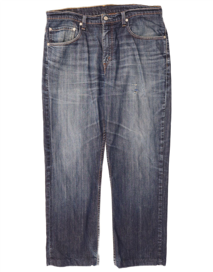 Blugi drepti pentru bărbați Levi's W33 L30 Bumbac albastru