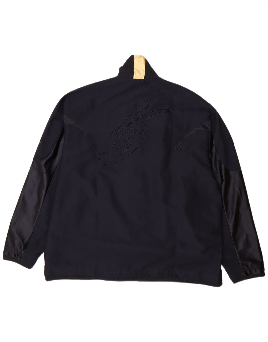 Jachetă de ploaie pentru bărbați Adidas UK 42 XL bleumarin poliester