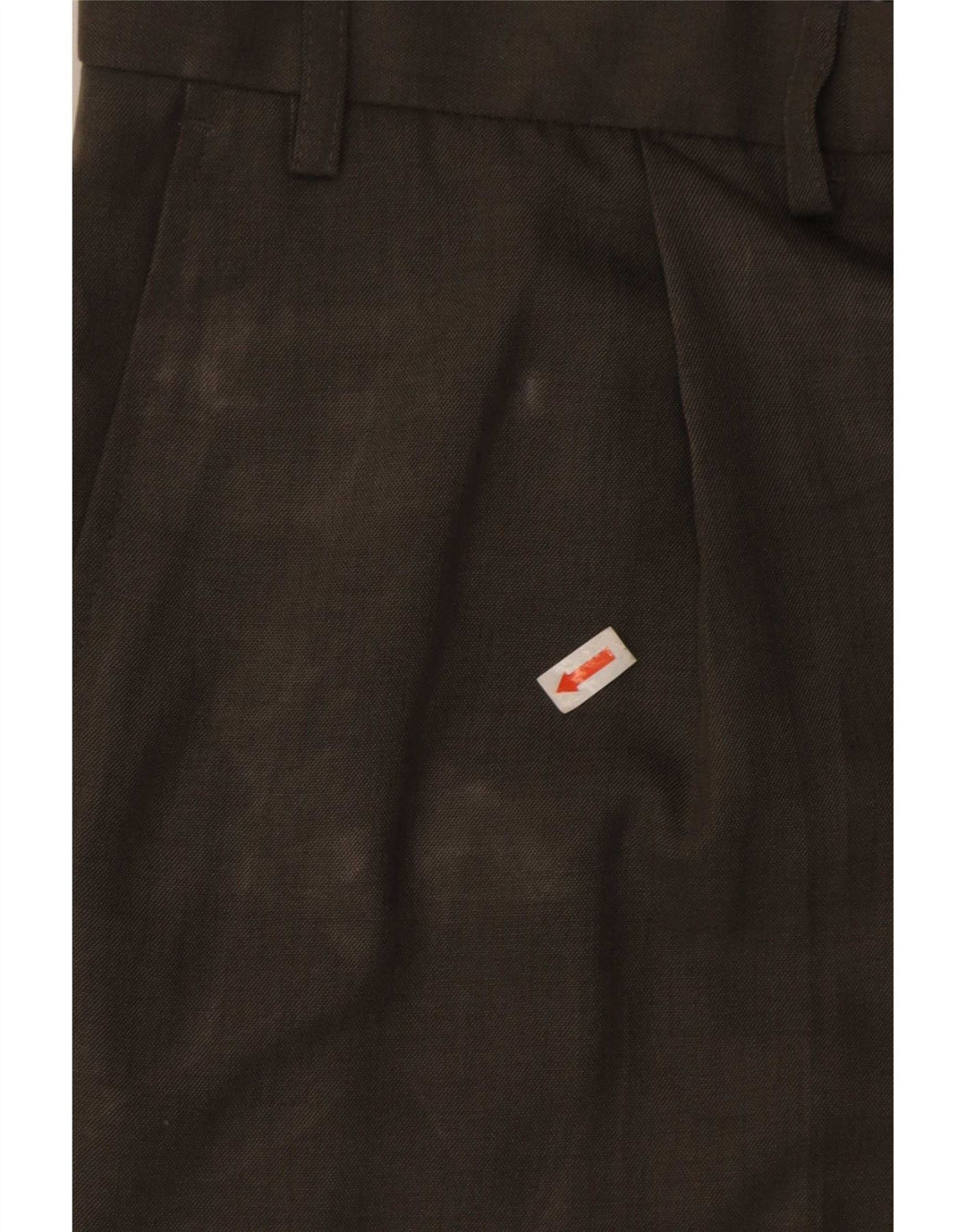 Pantaloni de costum pentru bărbați Marks & Spencer L40 L31 Kaki Poliester