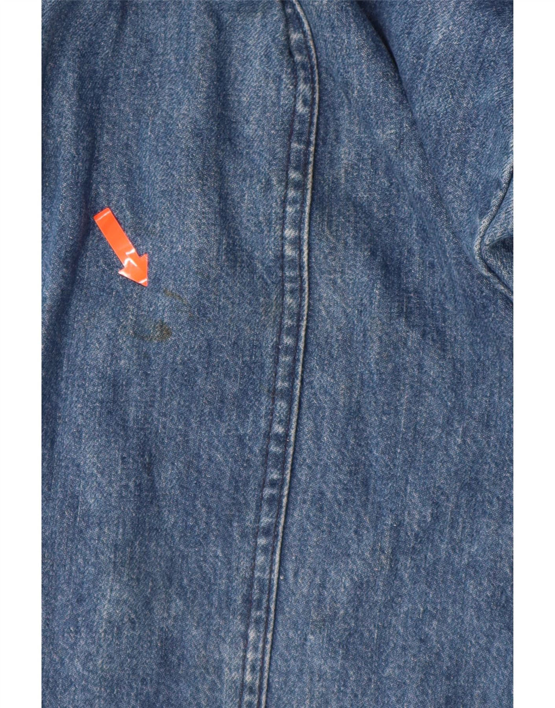 Blugi conici pentru femei VINTAGE L34 L30 Albastru