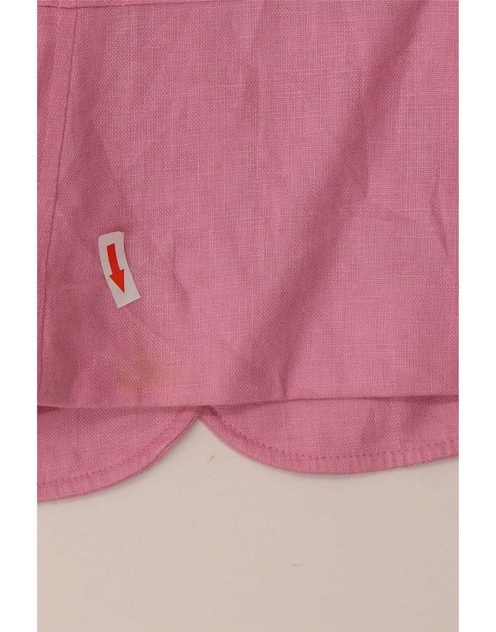 Jachetă Chaps pentru femei cu 4 nasturi și mâneci 3/4, UK 18 XL, in roz