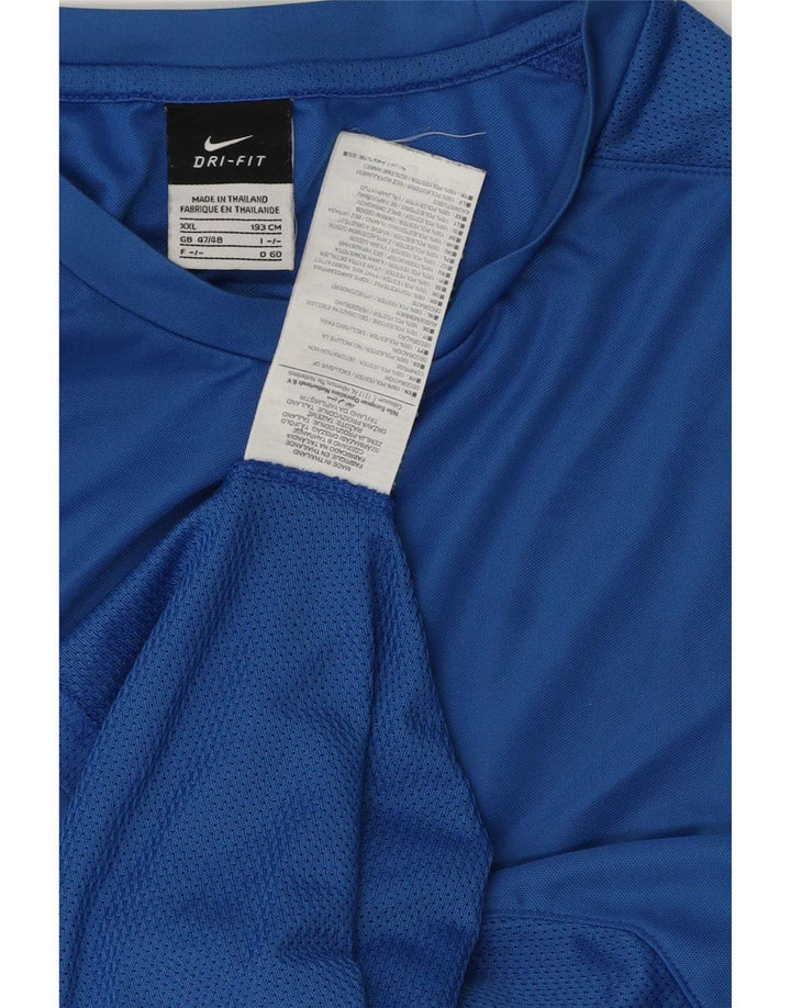 Tricou pentru bărbați Nike Top 2XL Albastru Poliester Sport