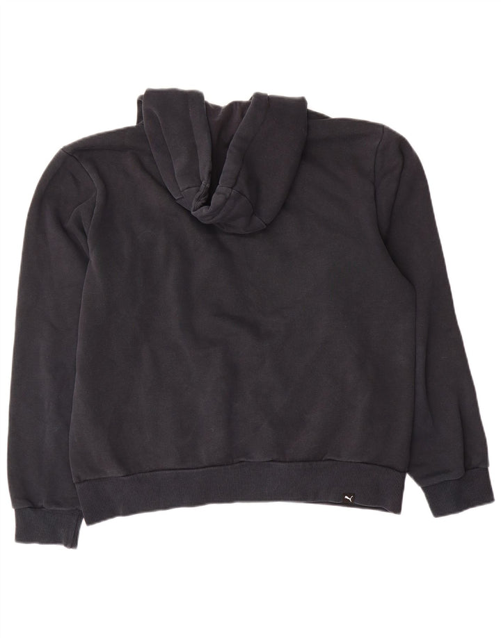 Pulover pentru bărbați Puma Graphic Hoodie, bumbac mediu negru