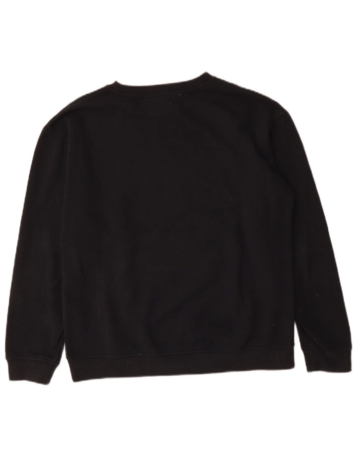 Pulover cu grafic pentru femei Ellesse UK 12 Bumbac mediu negru