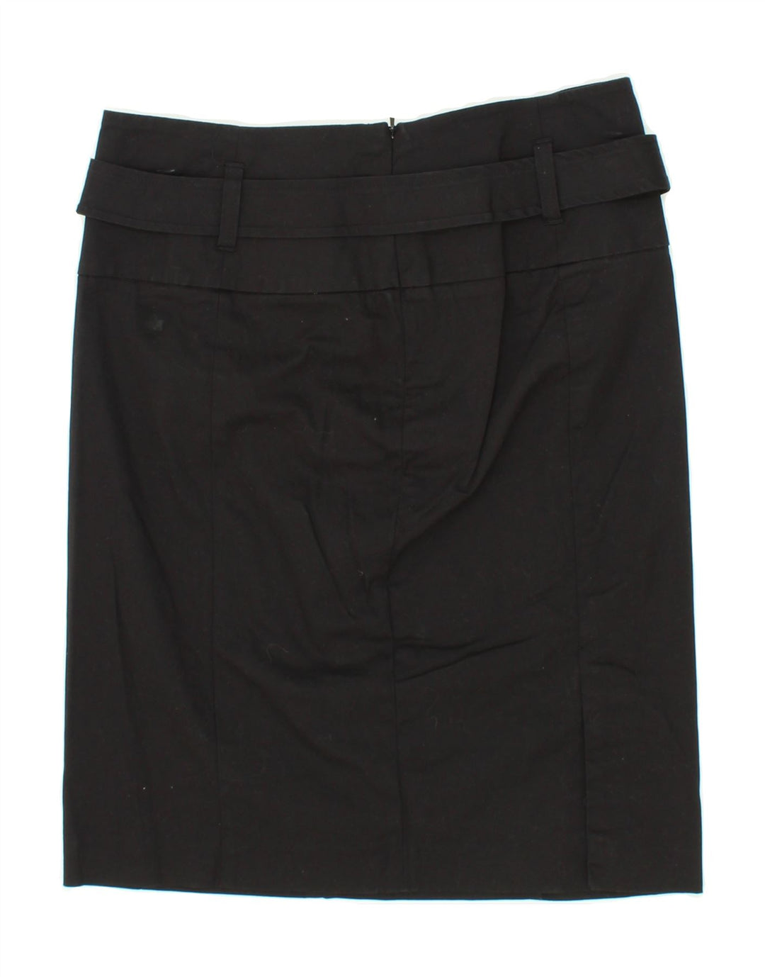 BENETTON Womens Straight Skirt W32 Large Black Vintage Benetton and Second-Hand Benetton from Messina Hembry 