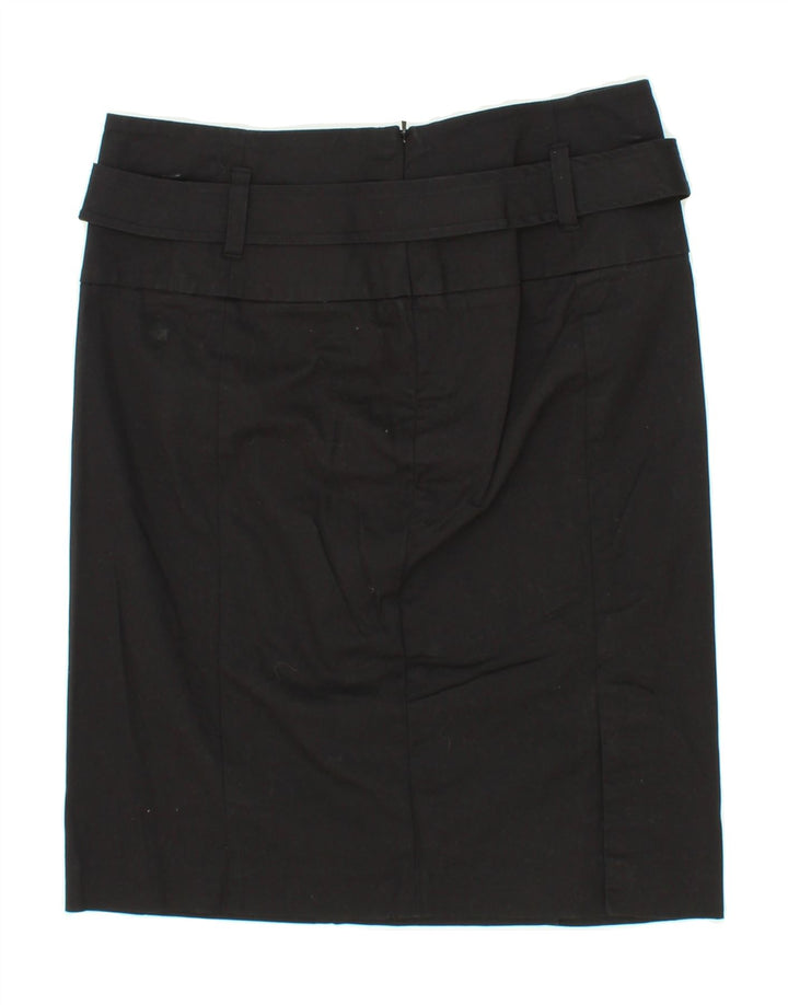 BENETTON Womens Straight Skirt W32 Large Black Vintage Benetton and Second-Hand Benetton from Messina Hembry 