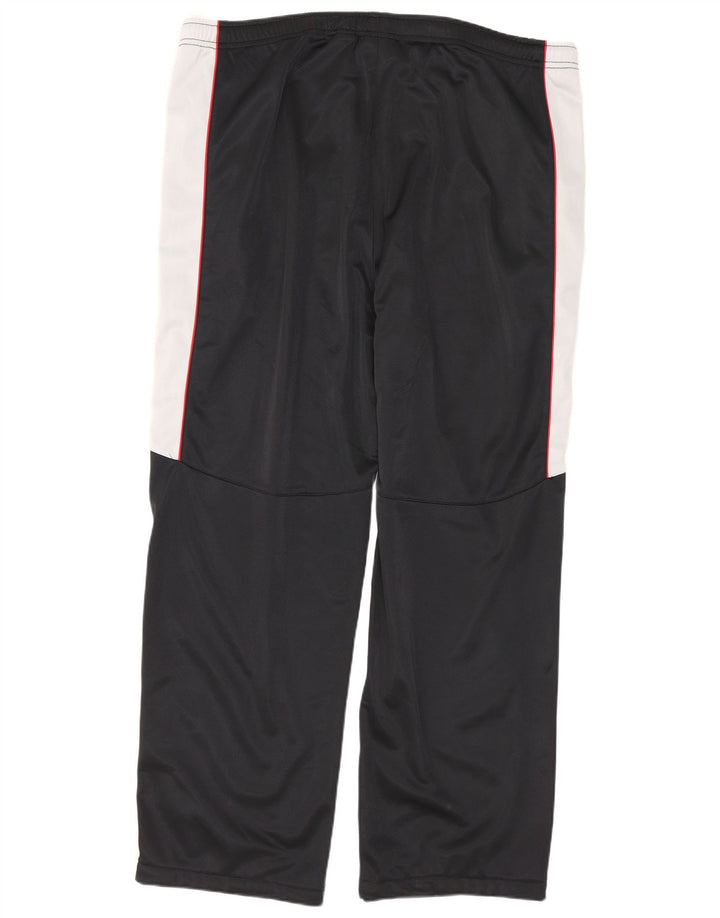 Pantaloni de trening Lotto pentru bărbați XL, negru, color block