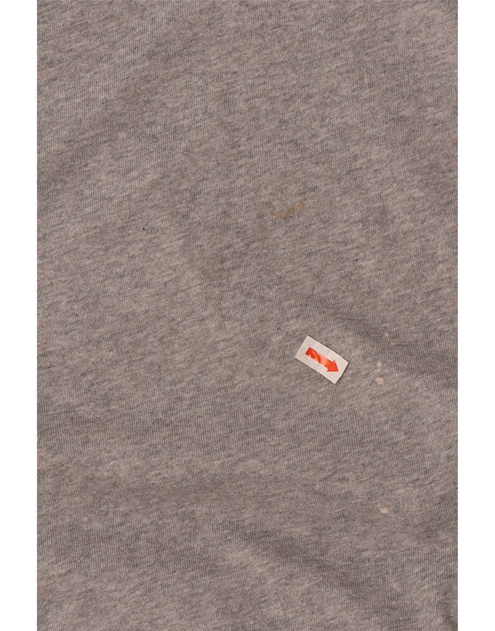 CHAMPION Top pentru bărbați cu mânecă lungă XL bumbac gri