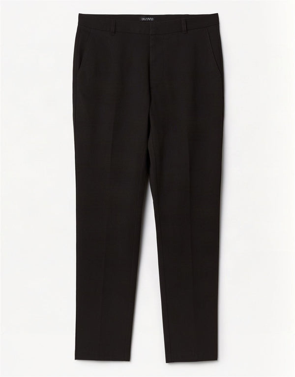 Topshop Pantaloni casual subțiri pentru femei UK 8 Small W26 L29 Poliester negru