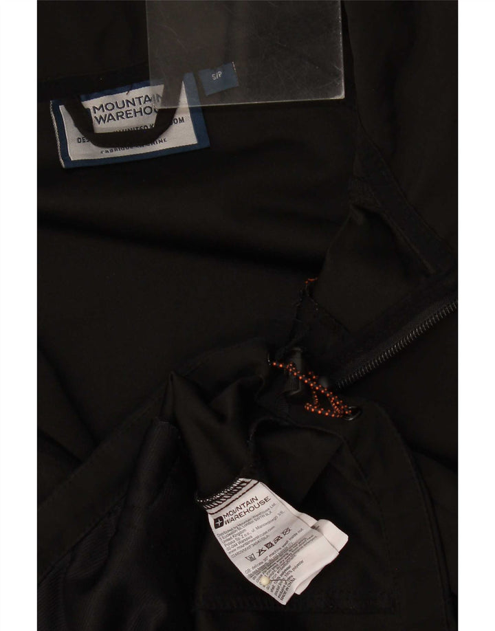 Jachetă de ploaie pentru bărbați Mountain Warehouse UK 36 Poliester negru mic