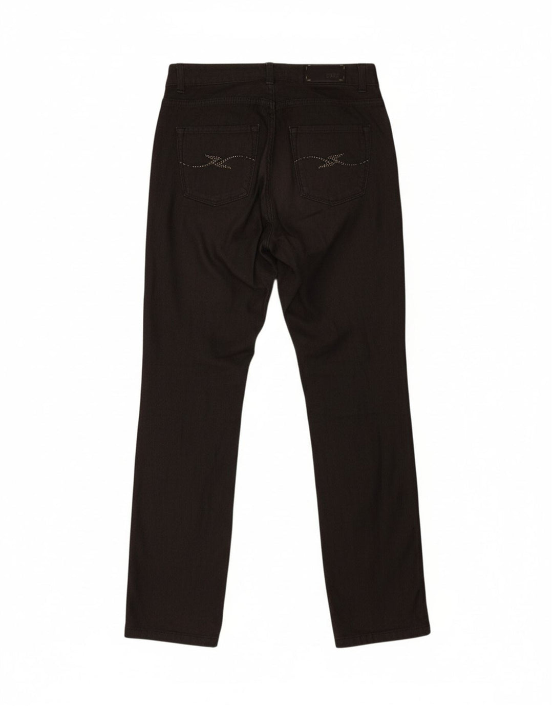 TRUSSARDI Womens Slim Jeans W25 L33 Black Vintage Trussardi and Second-Hand Trussardi from Messina Hembry 