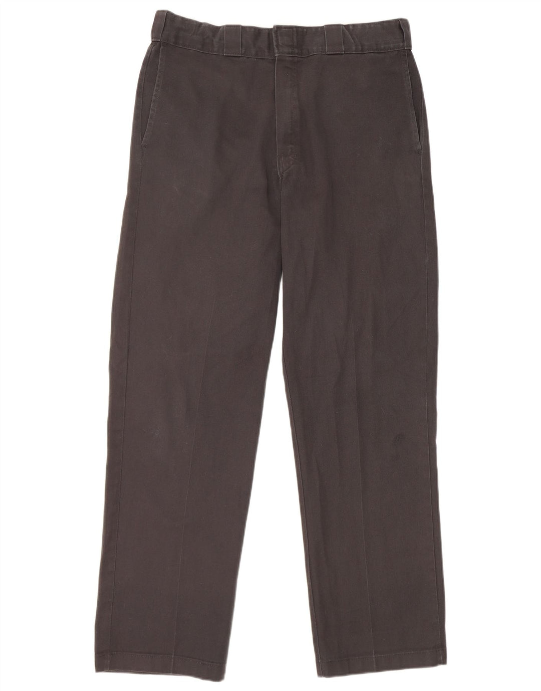Pantaloni chino drepți pentru bărbați Dickies L34 L32 Poliester negru