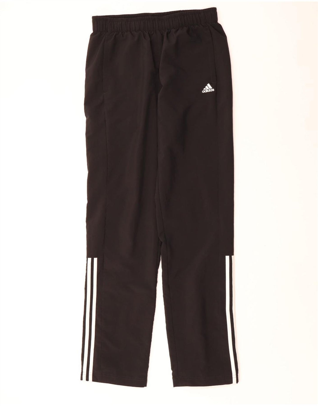 Pantaloni de trening Adidas Climalite pentru baieti 15-16 ani poliester negru