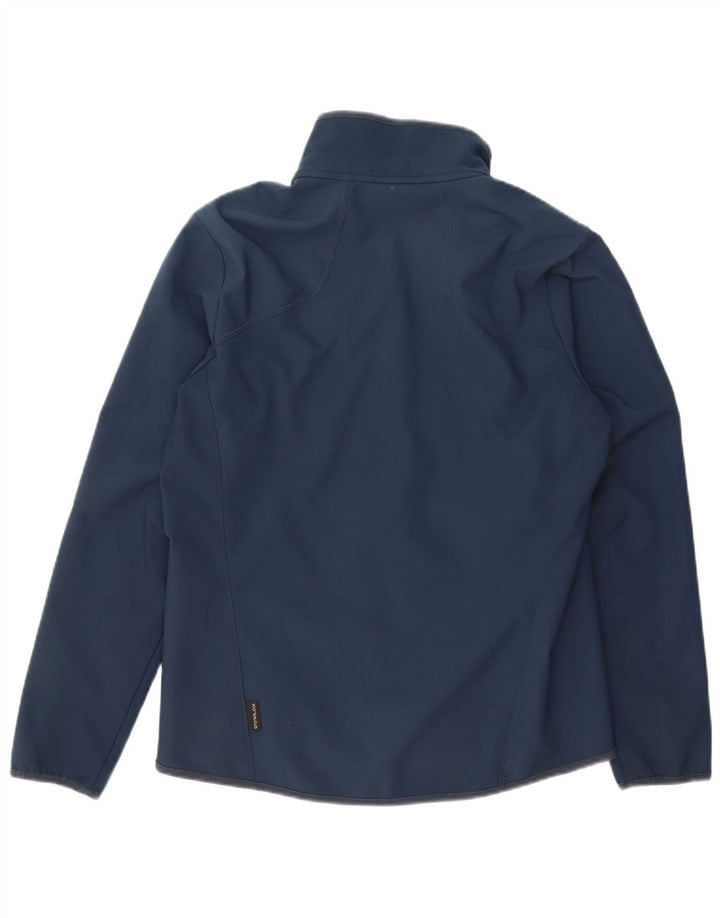 JACK WOLFSKIN Jachetă de trening pentru bărbați Marea Britanie 36/38 Poliester bleumarin mic