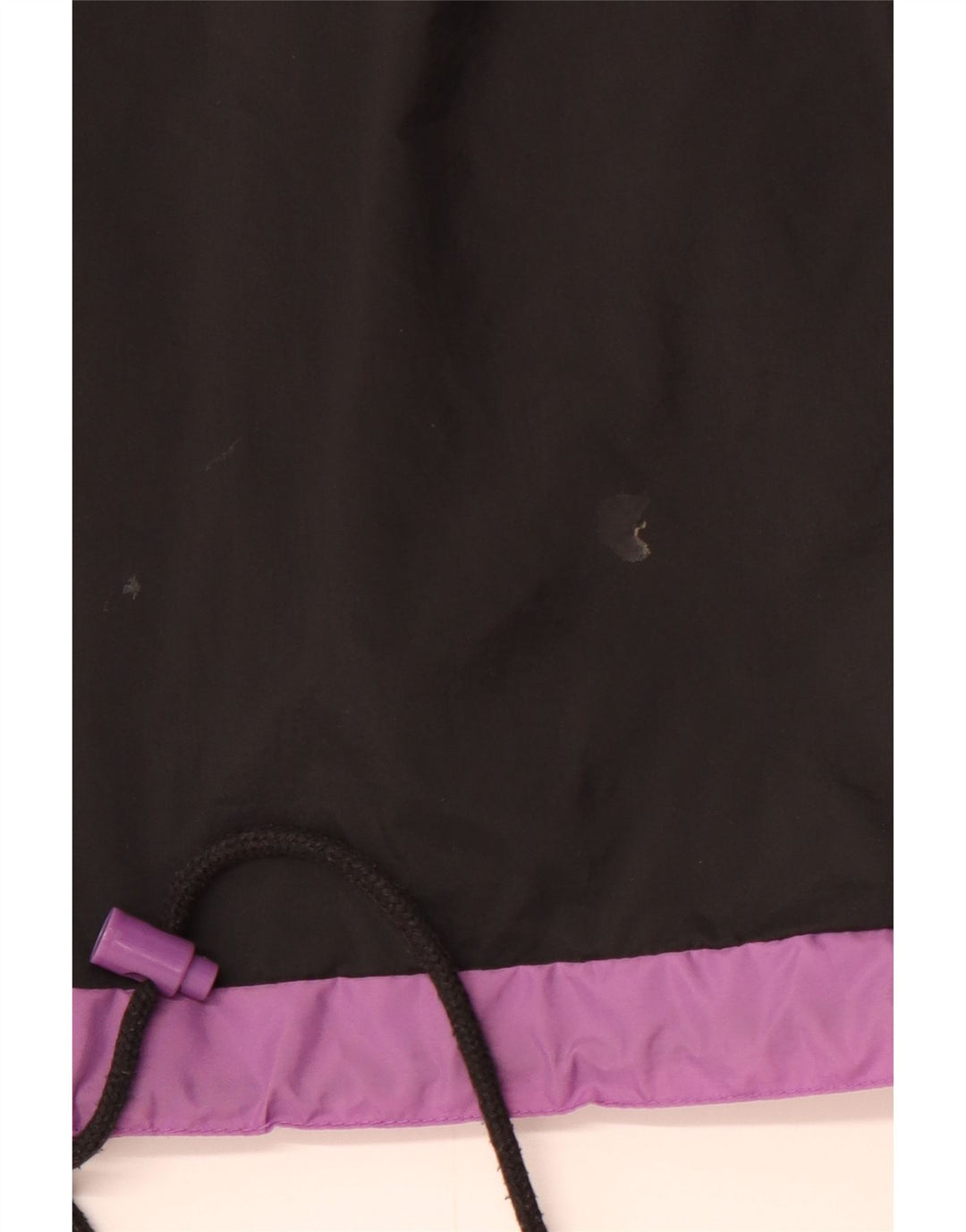 RODEO Jachetă Anorak cu glugă pentru bărbați UK 36 Mic Negru Colorblock Nylon