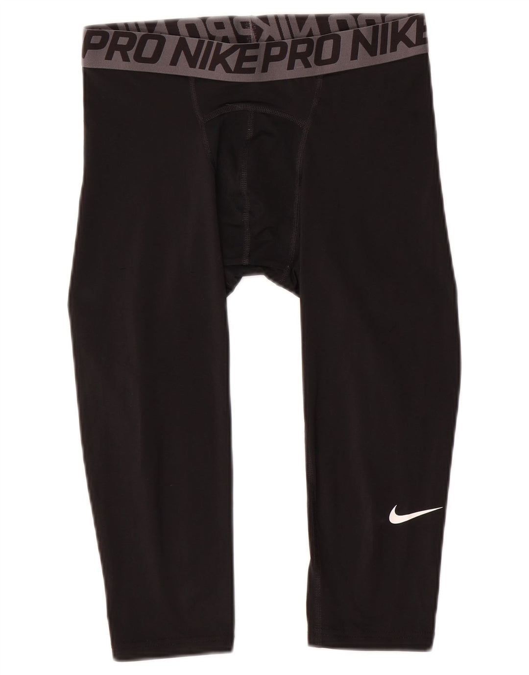 Leggings capri cu grafică compresie Nike pentru bărbați, negru mediu