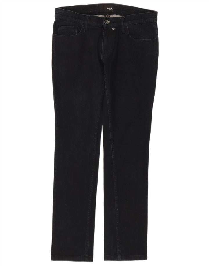 Blugi slim pentru femei Hurley W30 L29 bumbac bleumarin