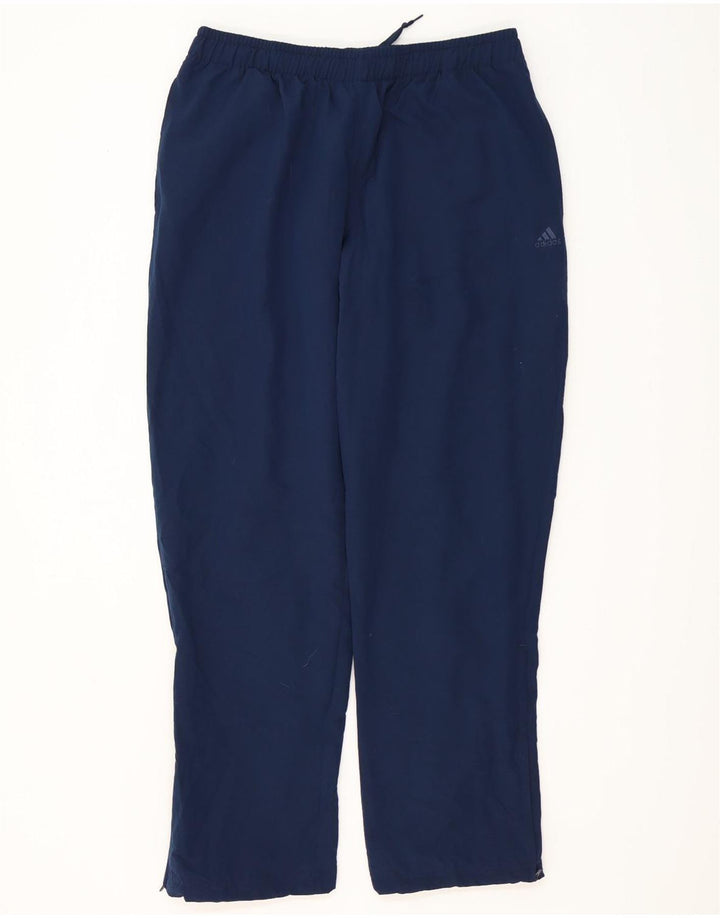 Pantaloni de trening Adidas Climalite pentru bărbați XL poliester bleumarin