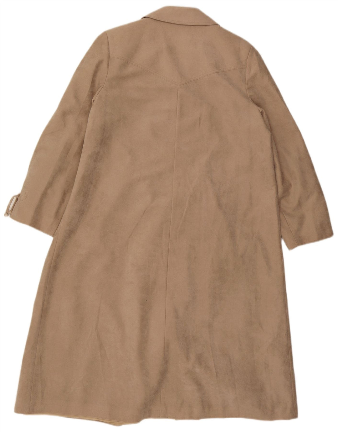 DANNIMAC Womens Overcoat UK 18 XL Beige Polyester