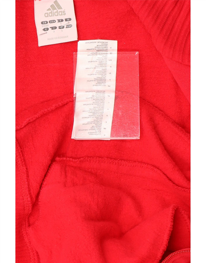 Jachetă de trening pentru bărbați Adidas UK 34/36 Bumbac roșu mic