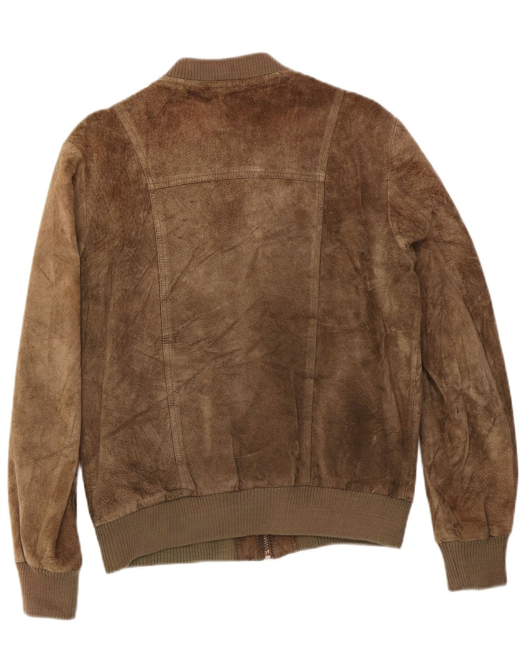 Jachetă Bomber Vintage de piele intoarsa pentru femei IT 50 XL Kaki