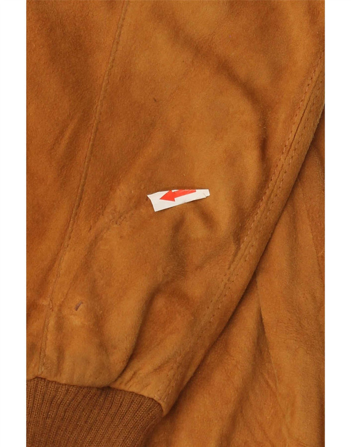 Jachetă bomber din piele intoarsa pentru barbati Penelope IT 44 XS maro