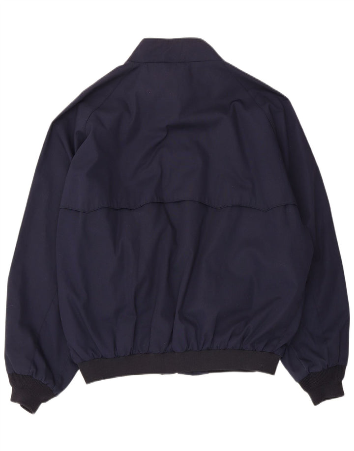 Bomber vintage pentru bărbați UK 42 XL bleumarin poliester