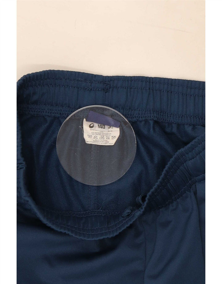 Pantaloni de trening Asics pentru baieti 9-10 ani poliester bleumarin